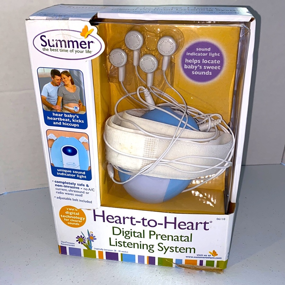 Summer Infant Heart-to-Heart Digital Prenatal Listening System